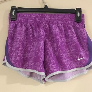 Girls Digital Nike Dri-Fit Running Shorts